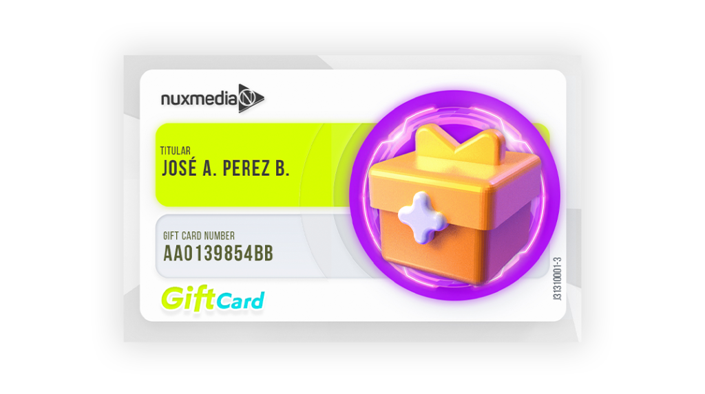 Nuxmedia GiftCards Electronic Store