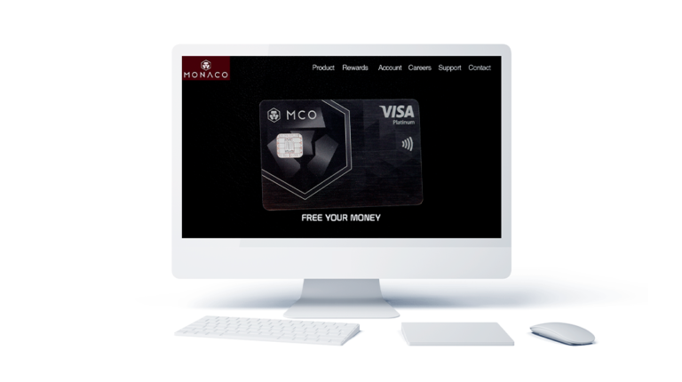Monaco Credit Card Platform web UI